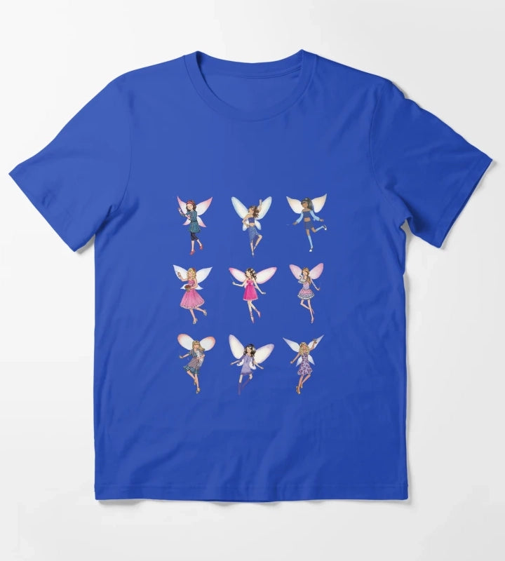 Pack of Rainbow Magic Fairies T-Shirt Blue