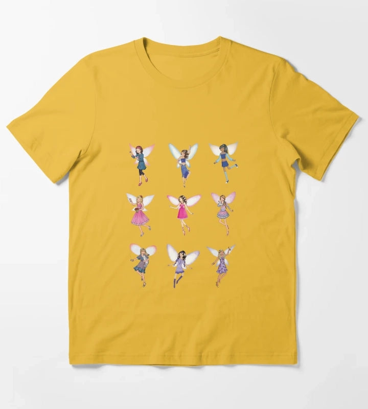 Pack of Rainbow Magic Fairies T-Shirt Yellow