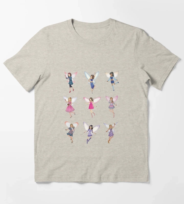 Pack of Rainbow Magic Fairies T-Shirt Cream