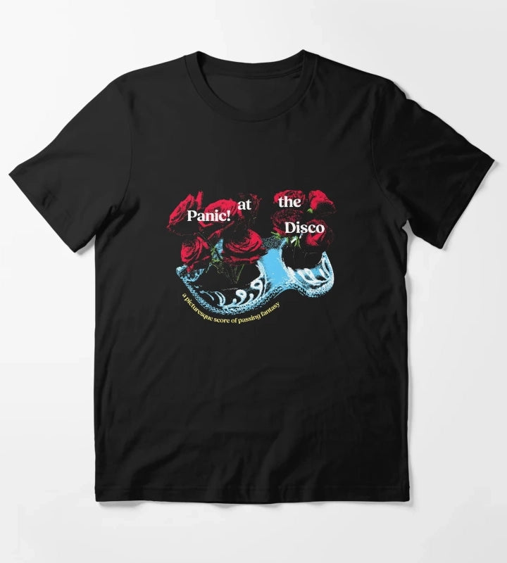 Panic At The Disco Rose Mask T-Shirt