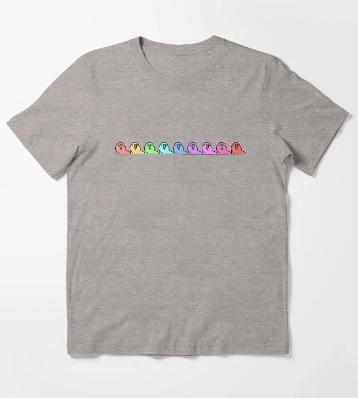 Party parrot T-Shirt Heather Grey