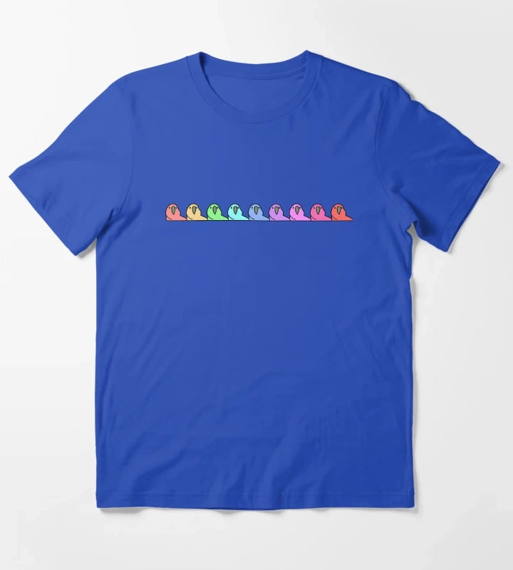 Party parrot T-Shirt Blue