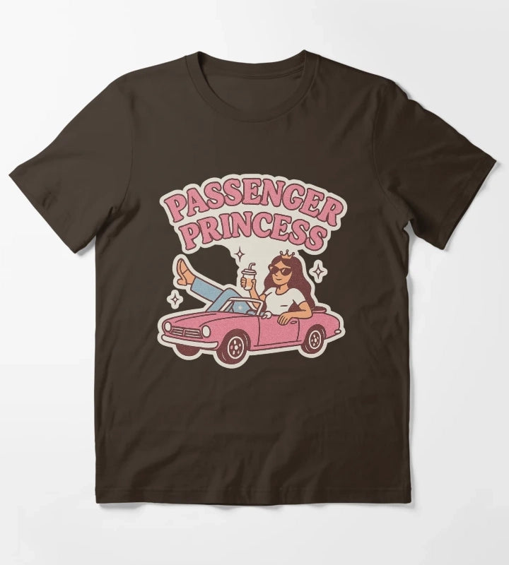 Passenger Princess T-Shirt Brown
