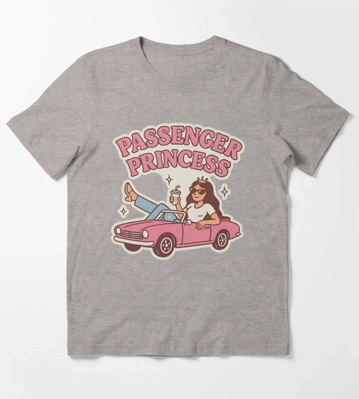 Passenger Princess T-Shirt Heather Grey