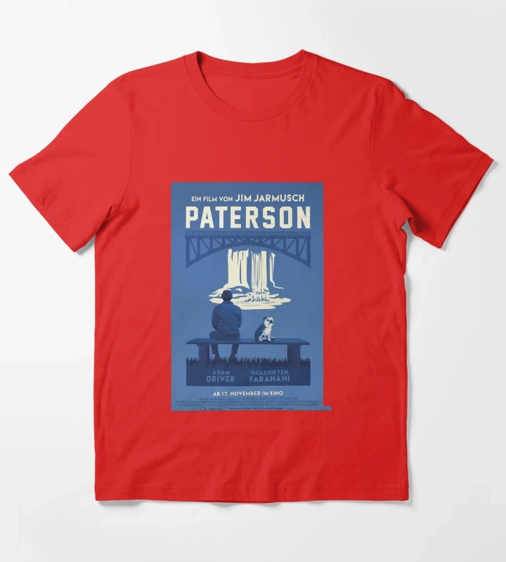 Paterson The Movie Poster T-Shirt Red