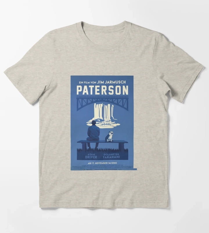 Paterson The Movie Poster T-Shirt Cream
