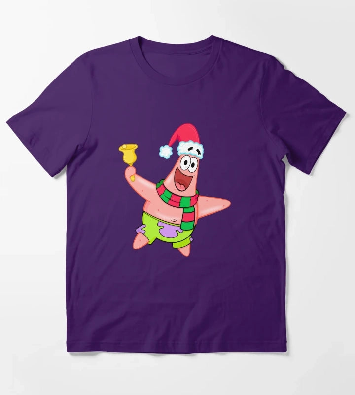 Patrick Xmas T-Shirt Purple