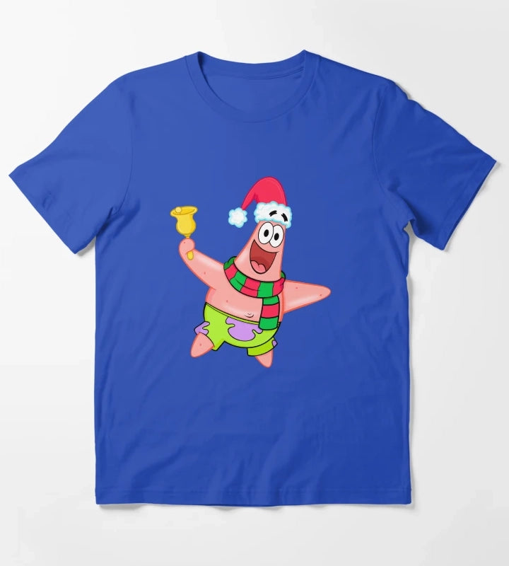 Patrick Xmas T-Shirt Blue