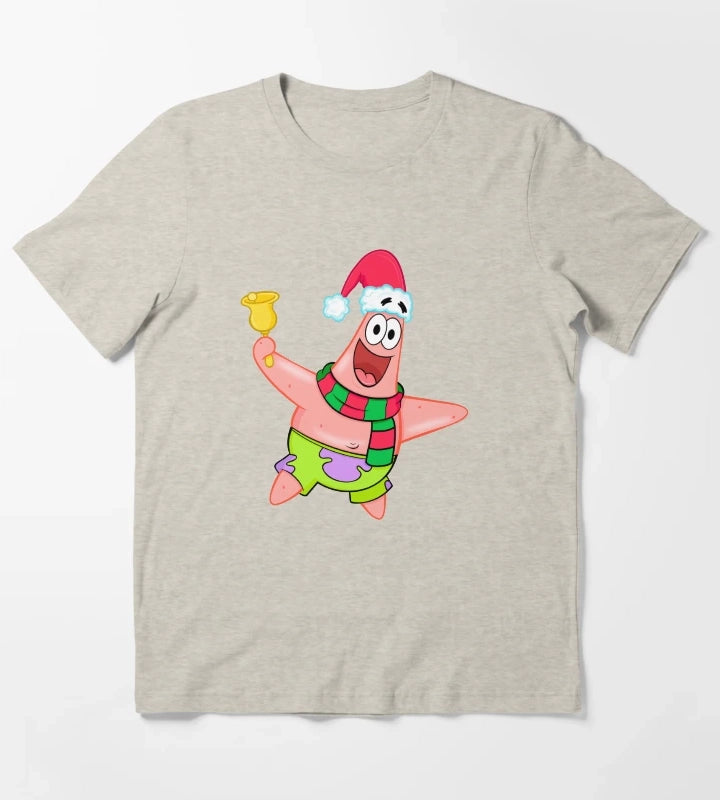 Patrick Xmas T-Shirt Cream