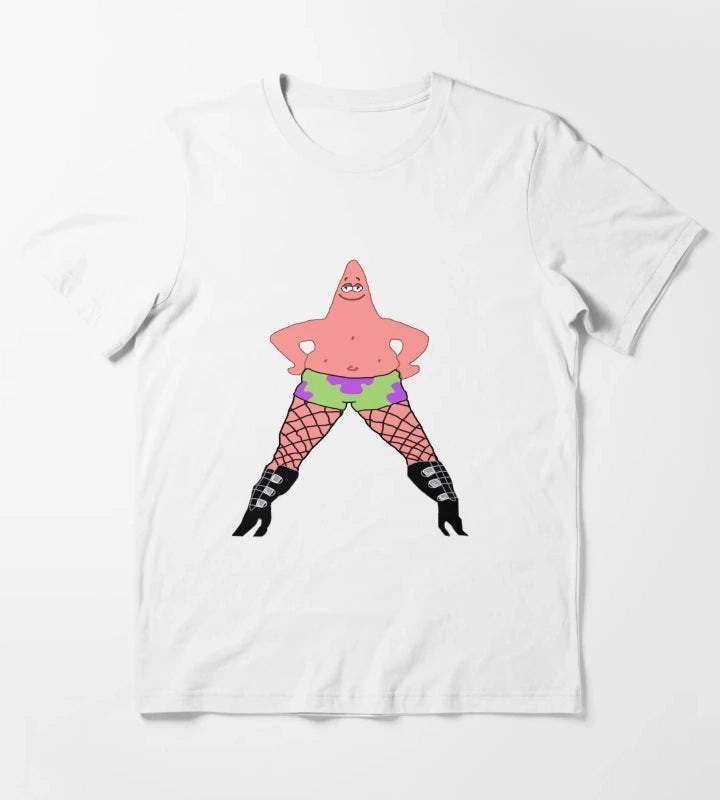 Patrick in Heels T-Shirt White