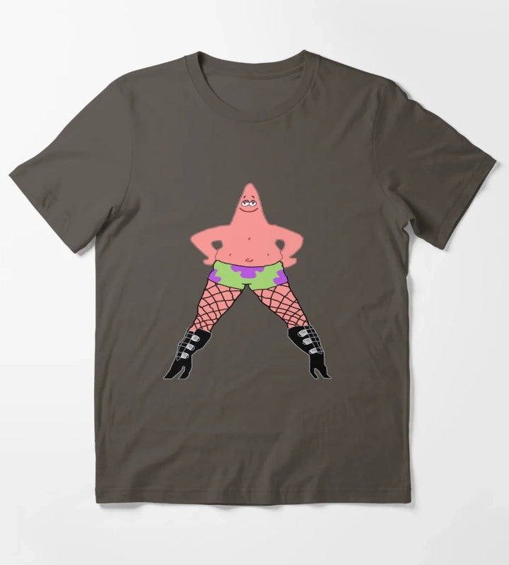Patrick in Heels T-Shirt Dark Grey