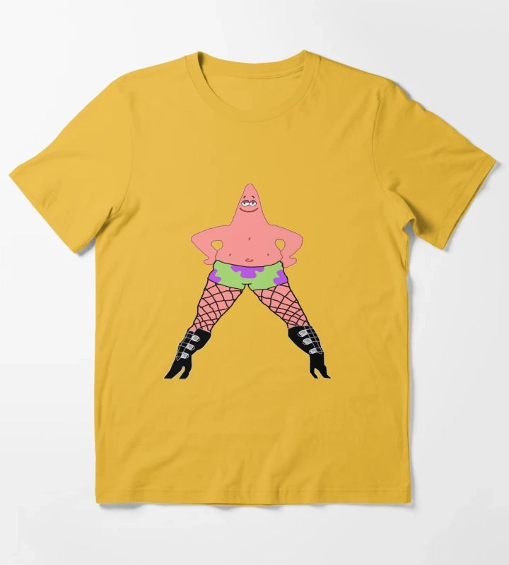 Patrick in Heels T-Shirt Yellow