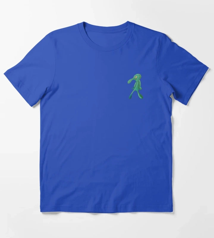 Pattern Bold n Brash Spongebob Squarepants T-Shirt Blue