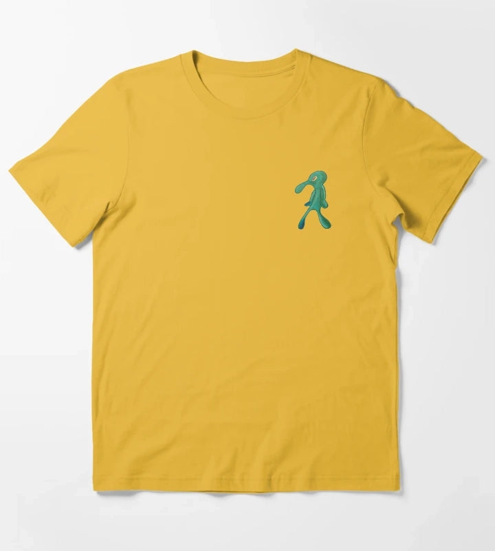 Pattern Bold n Brash Spongebob Squarepants T-Shirt Yellow