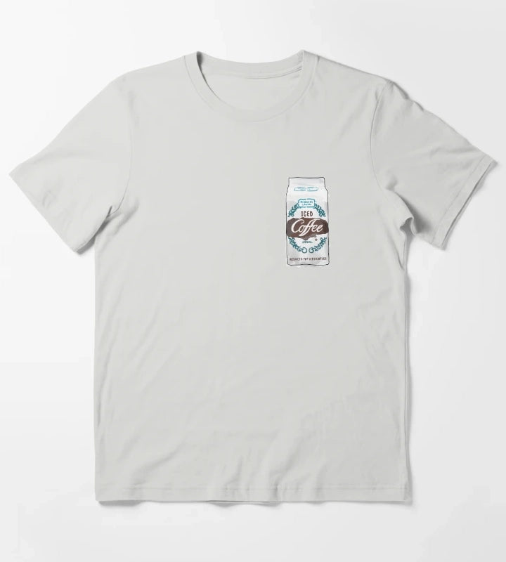 Patterned FU T-Shirt Light Grey