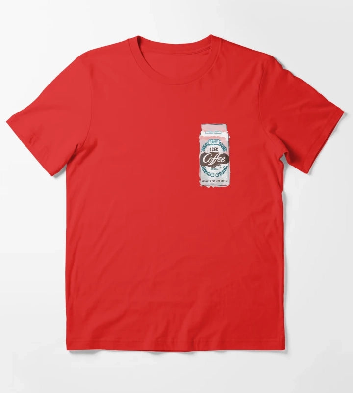 Patterned FU T-Shirt Red