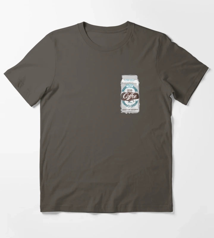 Patterned FU T-Shirt Dark Grey