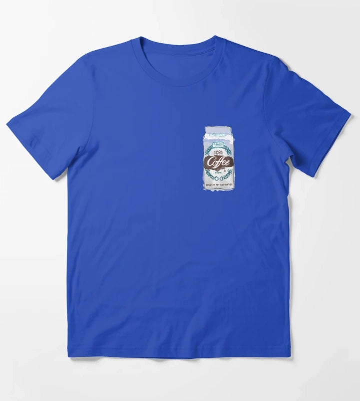 Patterned FU T-Shirt Blue