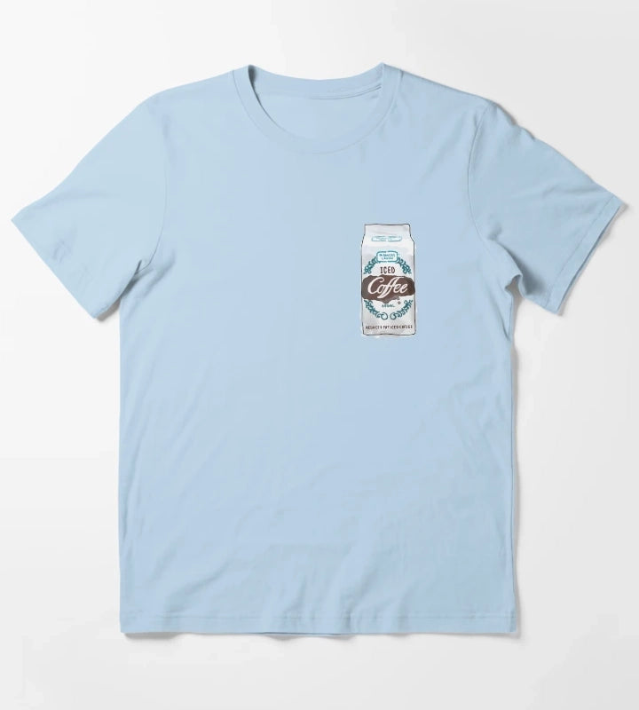 Patterned FU T-Shirt Sky Blue
