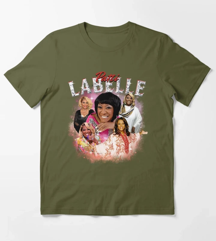 Patti LaBelle Soul Diva T-Shirt Olive Green