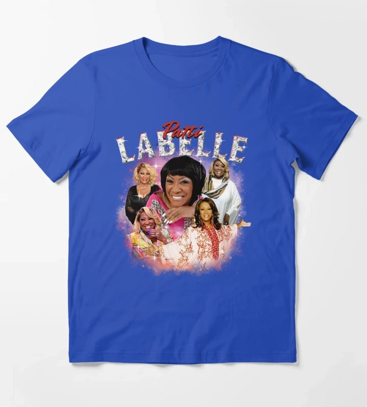 Patti LaBelle Soul Diva T-Shirt Blue