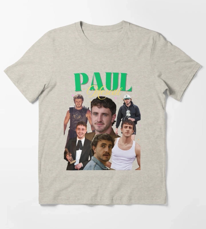 Paul Mescal Vintage TShirt T-Shirt Cream