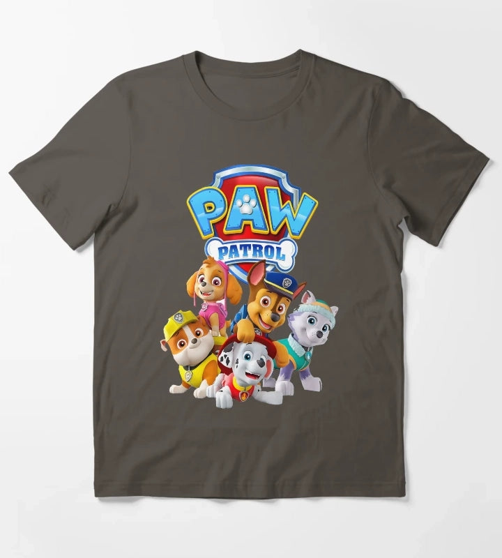 Paw Patrol Dog Heroes T-Shirt Dark Grey