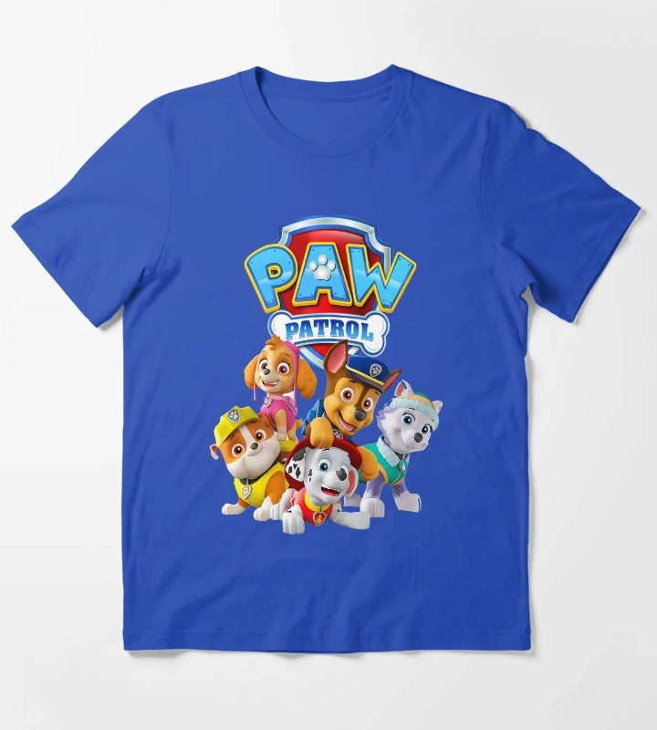 Paw Patrol Dog Heroes T-Shirt Blue
