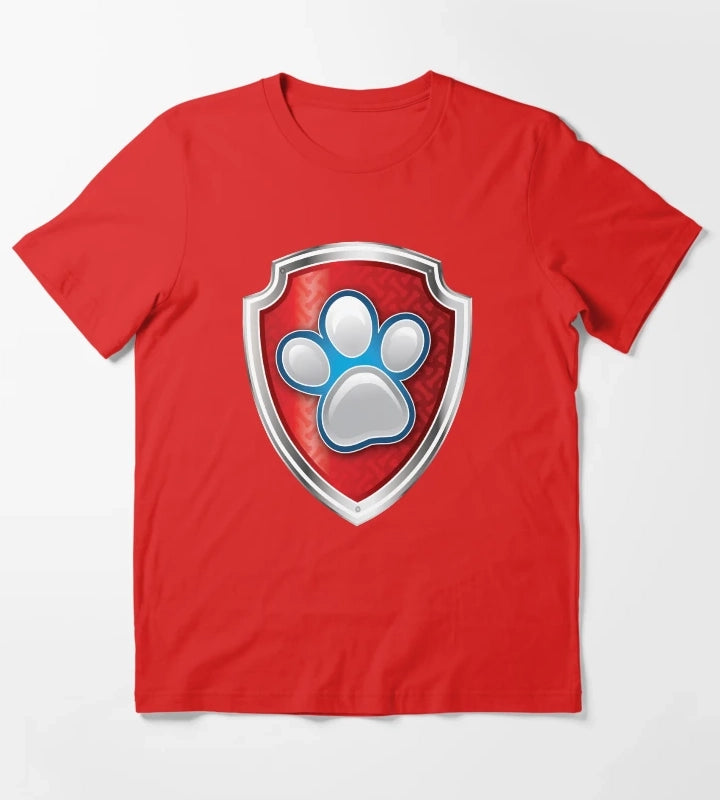 Paw Patrol Fanart T-Shirt Red
