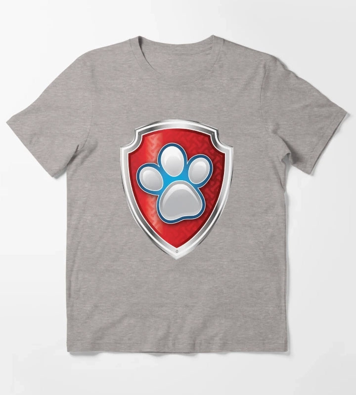 Paw Patrol Fanart T-Shirt Heather Grey