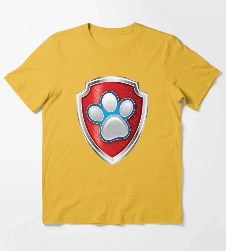 Paw Patrol Fanart T-Shirt Yellow