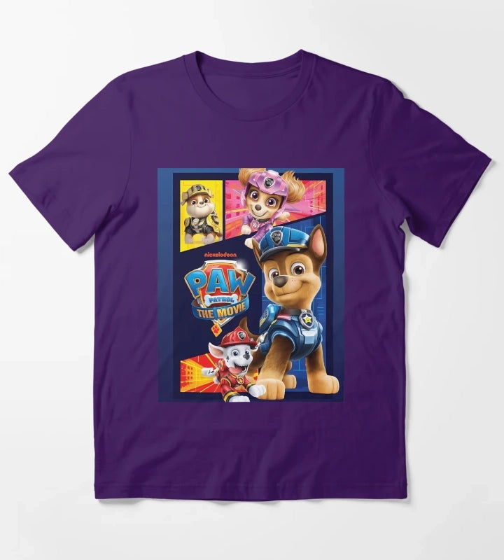 Paw Patrol Movie Heroes T-Shirt Purple