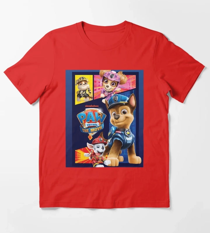 Paw Patrol Movie Heroes T-Shirt Red