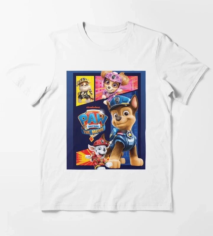 Paw Patrol Movie Heroes T-Shirt White
