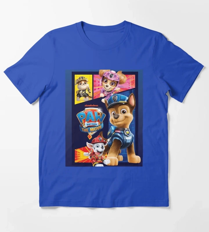 Paw Patrol Movie Heroes T-Shirt Blue