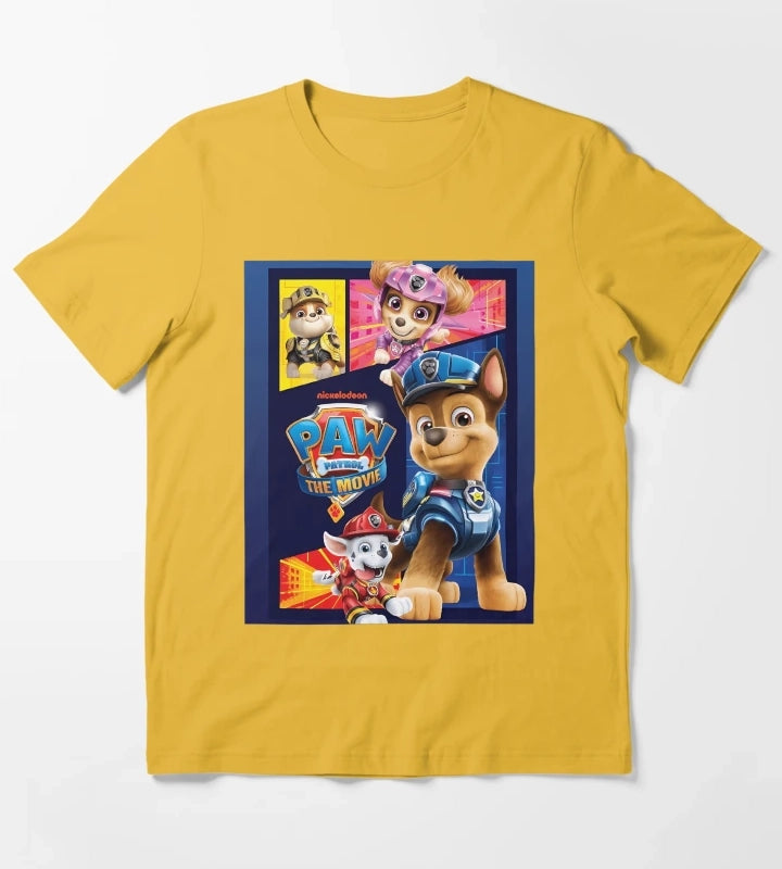 Paw Patrol Movie Heroes T-Shirt Yellow