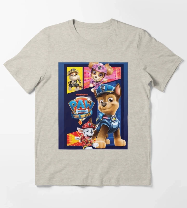 Paw Patrol Movie Heroes T-Shirt Cream