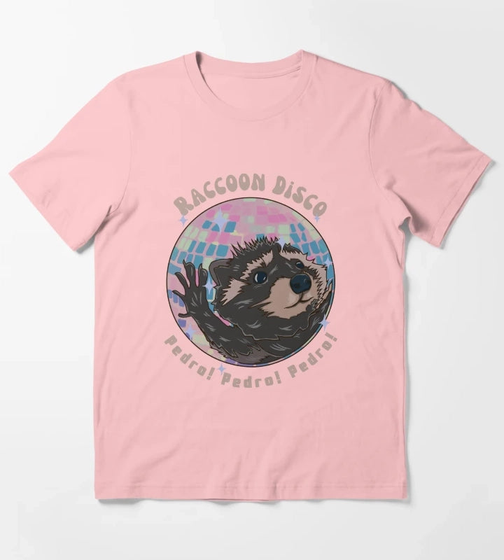 Pedro Raccoon Disco Pedro Pedro Pedro T-Shirt Dark Grey