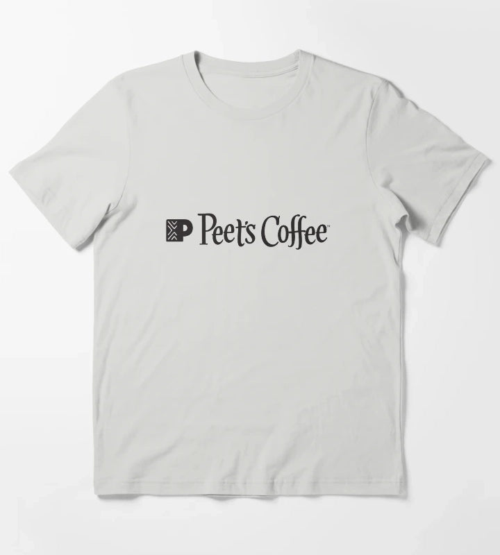 Peets Coffee Cafe T-Shirt Light Grey