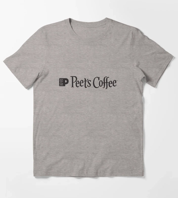 Peets Coffee Cafe T-Shirt Heather Grey