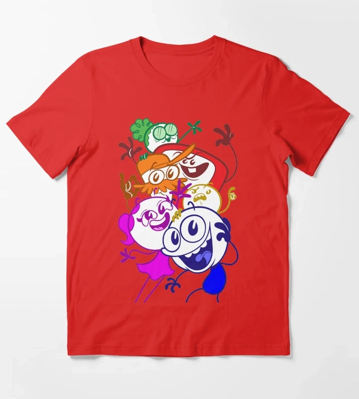 Pencilmation Crew T-Shirt Red