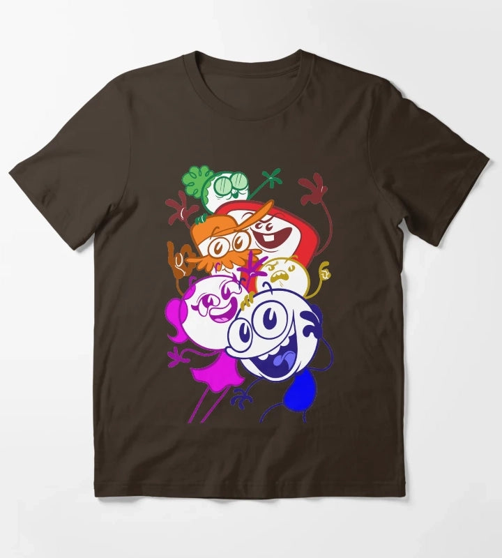 Pencilmation Crew T-Shirt Brown
