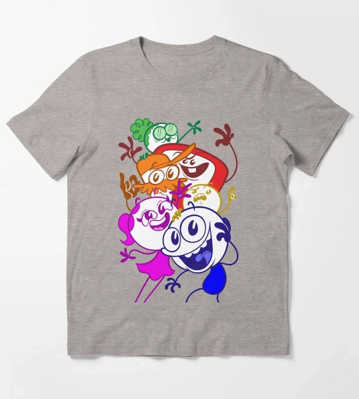 Pencilmation Crew T-Shirt Heather Grey