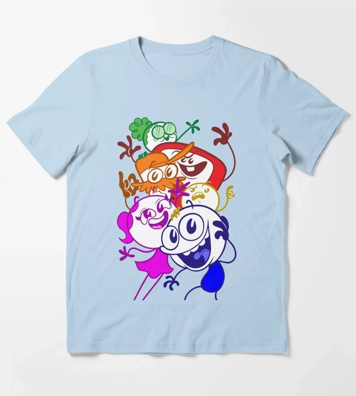 Pencilmation Crew T-Shirt Sky Blue