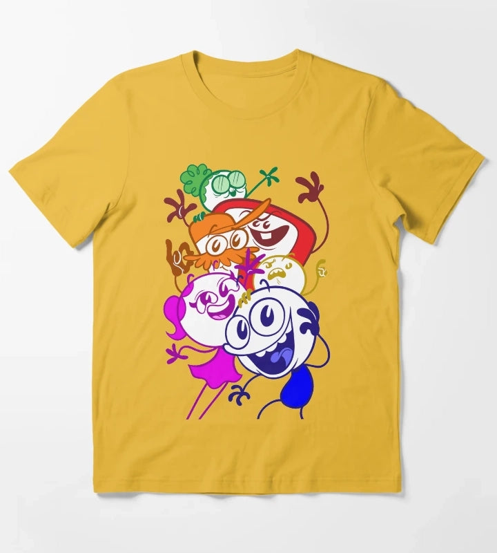 Pencilmation Crew T-Shirt Yellow