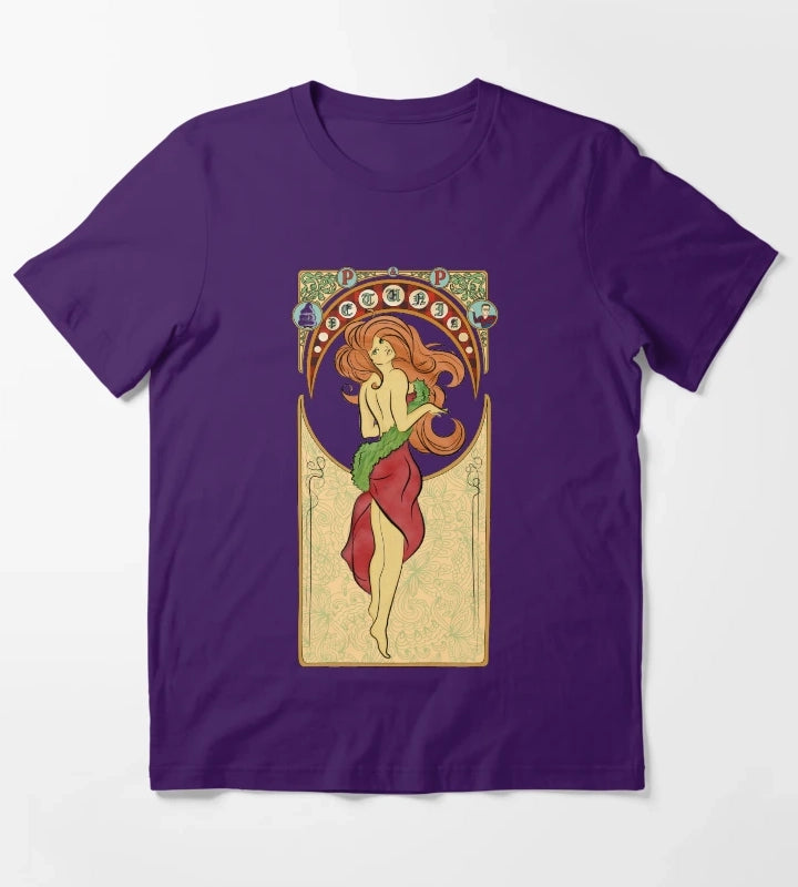 Pete n Pete Art Nouveau T-Shirt Purple