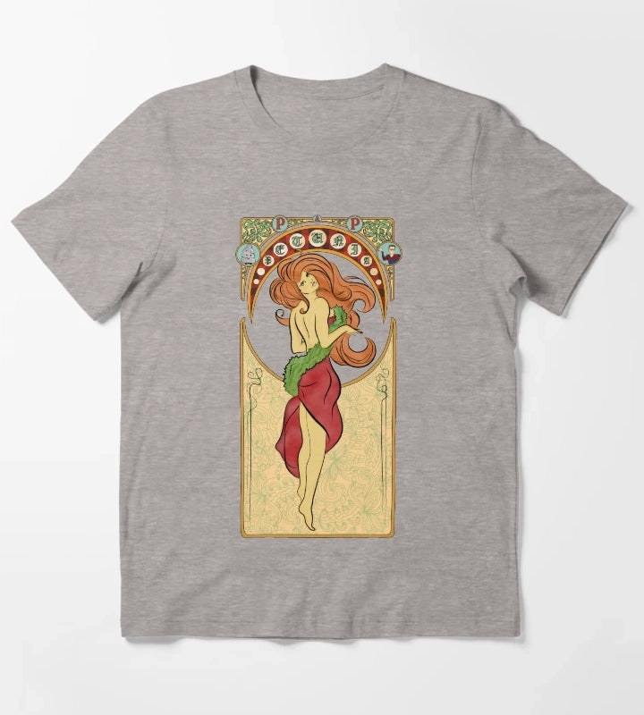 Pete n Pete Art Nouveau T-Shirt Heather Grey