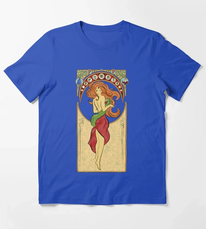 Pete n Pete Art Nouveau T-Shirt Blue