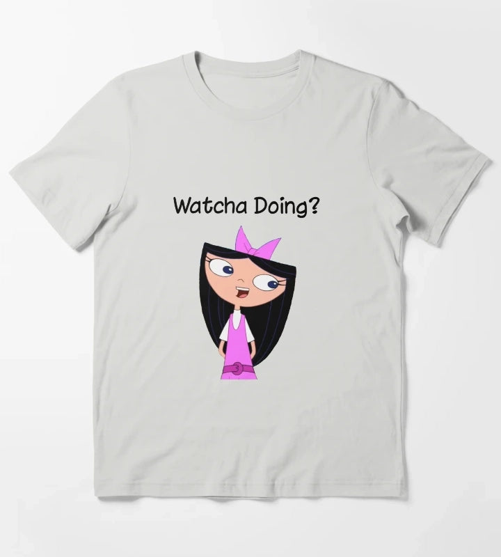 Phineas and Ferb Isabella T-Shirt Light Grey