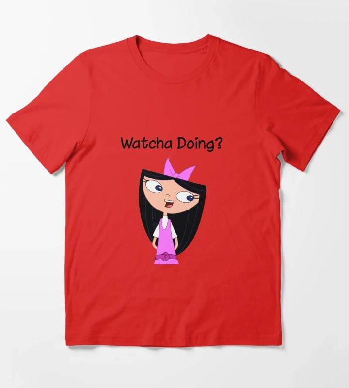 Phineas and Ferb Isabella T-Shirt Red